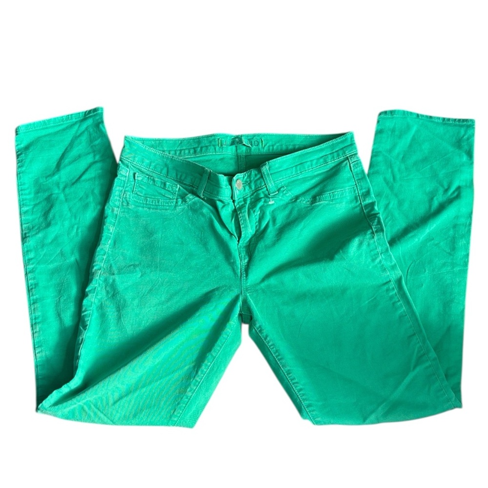 J Brand Skinny Leg Emerald Green Jeans Premium Denim Authentic Waist‎ 30 (10)